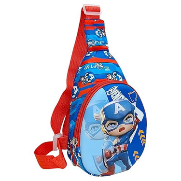 Mini Avengers 3D Shell Kids Sling Bag